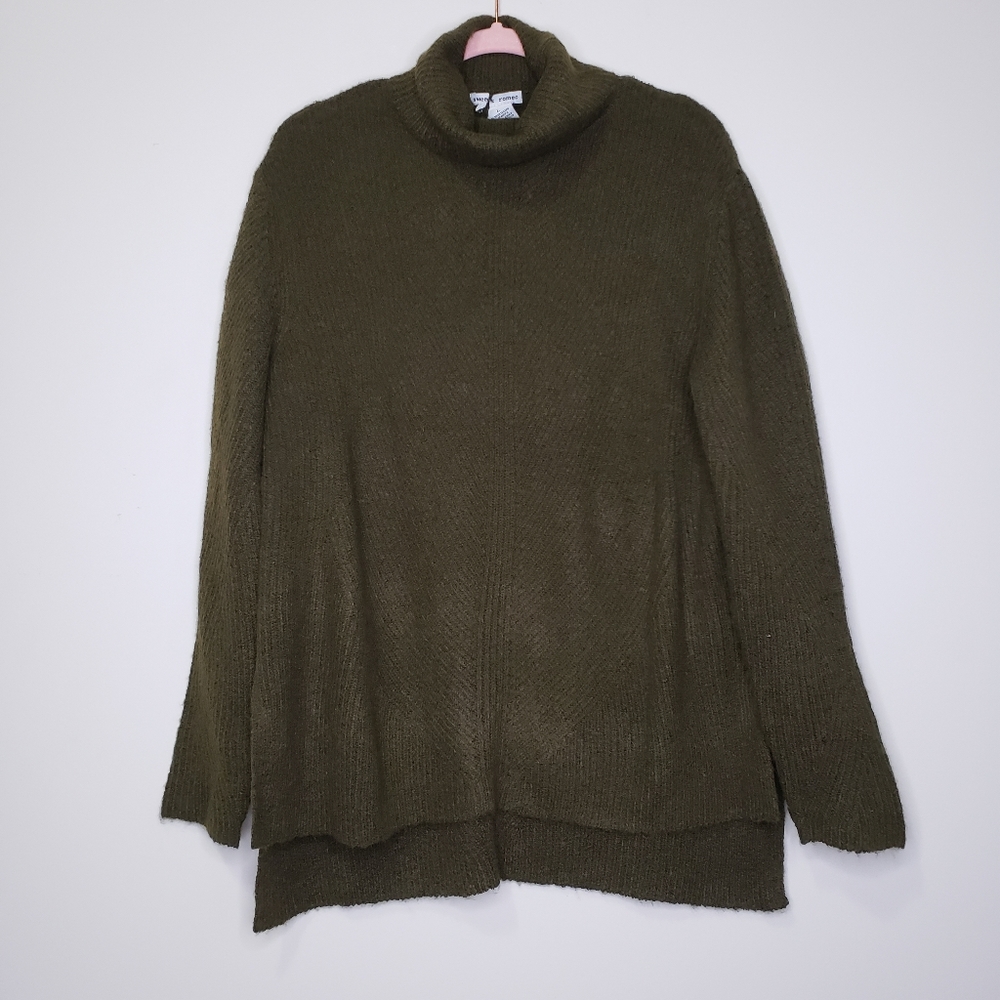 Sweet romeo oversized knit cowl neck sweater L